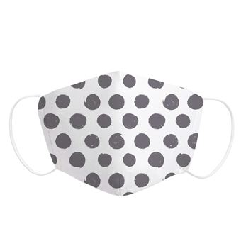 Mascarilla Adulto Pekebaby de tela reutilizable 2 capas + bolsillo con 1 filtro incluido, diseño 018 TAUPE