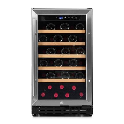 Vinoteca 34 Botellas Vinobox 40 Gc 1t Inox Encastrable O De Libre Instalación Monotemperatura