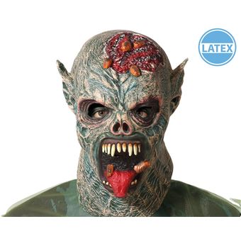 Ocho Miguel Ángel Corroer Máscara Latex Halloween Monstruo Cerebro, Accesorios para disfraces, Los  mejores precios | Fnac