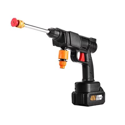 Klack Pistola De Agua A Presión – Inalámbrica, 30 Bar, Con Batería Y Accesorios | Limpieza De Coches, Jardín Y Hogar