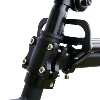 Portaequipajes metálico trasero para bicicleta fijación tubular y ajustable  - Cablematic