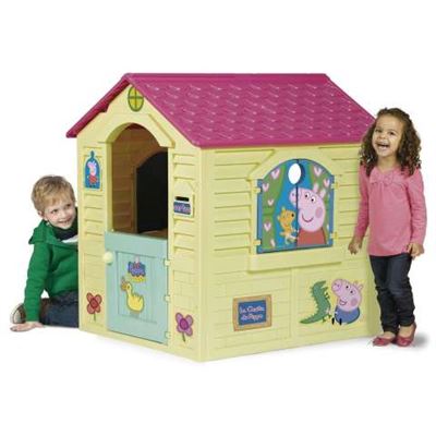 Chicos Peppa Pig con hueco para mascotas 84 x 103 104 cm casita infantil interiorexterior resistente y duradero montajedesmontaje sencillo