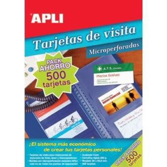 Biglietti Da Visita Microperforati 285g - Stampabili Fronte/retro, Per Laser E Inkjet