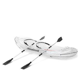 Kayak Hinchable Transparente con Accesorios Paros InnovaGoods 312 cm 2  plazas, Aventura, Los mejores precios