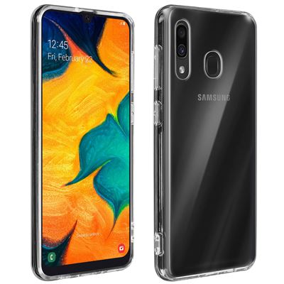 Carcasa Samsung Galaxy A30 Rígida con bordes Bumper Akashi - Transparente