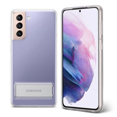 Samsung Carcasa Galaxy S21 Plus Original Clear Standing Cover Transparente