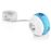 WATT & CO Multi-socket Multimedia WATTBALL 2P 16A + 1P 6A + USB 2.1A Azul_1