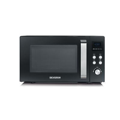 Microondas Con Grill Y Convección 25 L. 900w Grill Y Convección Severin Mw 7752 1.950w Negro