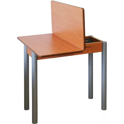 Momma Home Mesa De Cocina Rectangular Extensible Ribeta En Mdf Cerezo 80X40x76cm