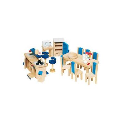 Conjunto De Muebles para muñecas goki 51907 cocina casita 30