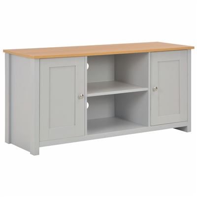 Mueble para el televisor vidaXL Gris 120x39x58 cm