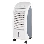 Climatizador Evaporativo, Enfriador Aire Portátil, Función Humidificador, Purificador,Cajón Hielo MPM MKL-02 65W Blanco