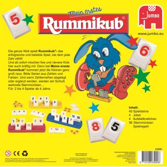 Jumbo Rummikub Mein Erstes Juego de Táctica - Juegos de tablero - 1