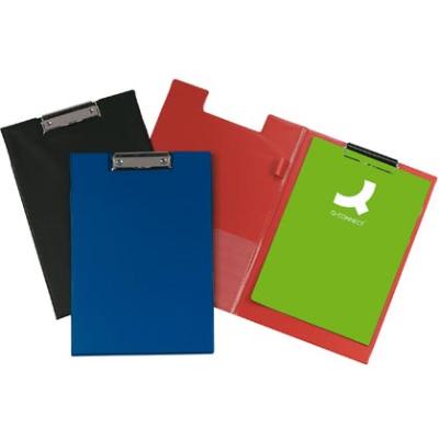 Best Price Square clipboard pvc double red kf01302 by connect carpeta qconnect miniclips plastico din a4 roja