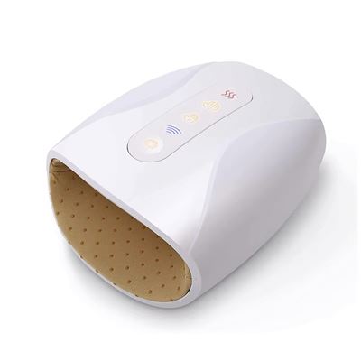 Masajeador De Manos Dam Con Dos Modos De Trabajo, 3 Niveles De Potencia Y 2 Niveles De Calor Blanco