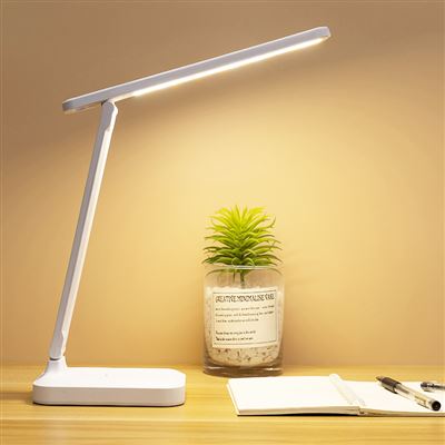 Comprar Lámpara de mesa inalámbrica Lámpara de escritorio LED recargable  por USB con control táctil Regulable 3 colores de luz