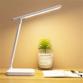 Lámpara LED de mesa recargable por USB,3 colores, regulable, táctil,  Lámparas y apliques de bajo consumo, Los mejores precios