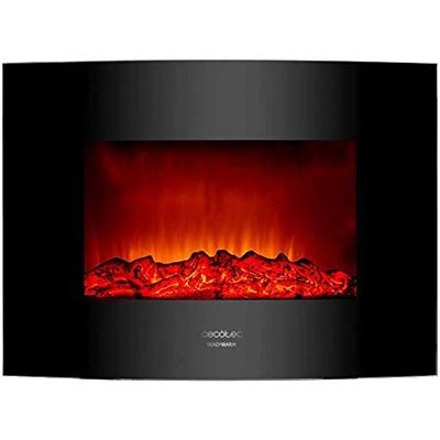 Chimenea eléctrica Cecotec Ready Warm 2200 Curved Flames 2000 W,