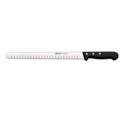 Cuchillo Para Salmón Arcos Universal 283704 De Acero Nitrum, Con Mango De Polioximetileno Y Hoja De 30 Cm En Estuche