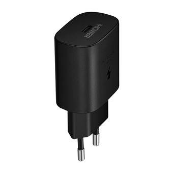 Cargador USB-C 25W Power Delivery y Super Carga iHower – Negro - 1