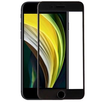 Protector Pantalla Cristal Templado iPhone SE (2020) (FULL 3D Negro) - 1