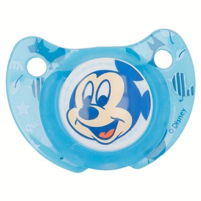 Chupete de plástico Disney Baby Mickey Mouse Azul