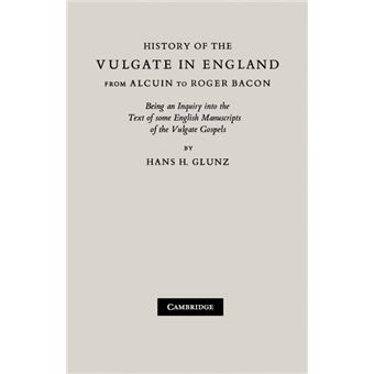 Serie Única - History of the Vulgate in England from Alcuin to Roger Bacon - 1