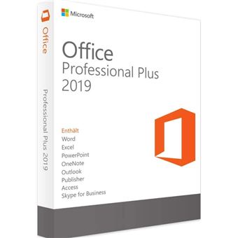 Microsoft office pro plus 2019 - programas para descargar - Licencias,  Actualizaciones y Extensiones de garantía - Los mejores precios | Fnac