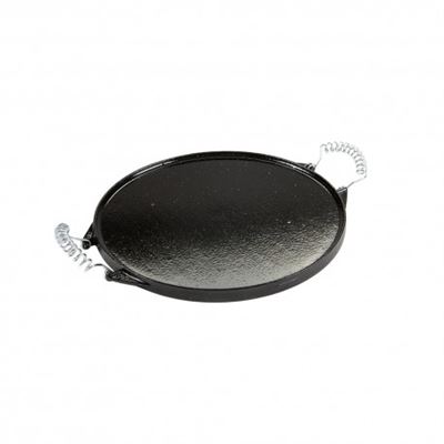 Plancha Hierro Fundido Esmaltada Redonda Ø 25 Cm.