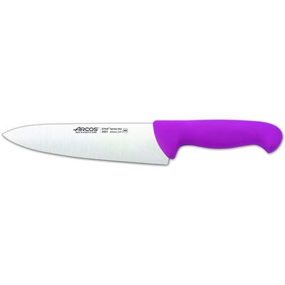 Cuchillo Cocinero Arcos 2900 Fucsia Hoja 200mm