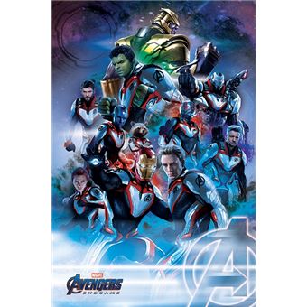Maxi Poster Avengers Endgame Quantum Realm Suits