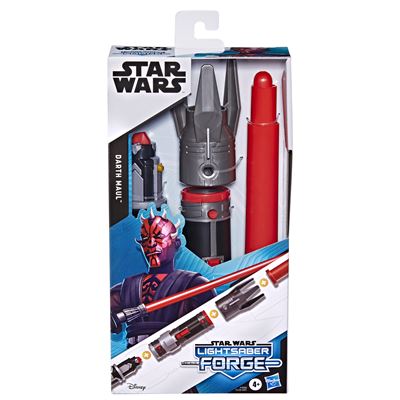 Rojo Sable De Luz Hasbro Star Wars Lightsaber Forge Extensible De Darth Maul