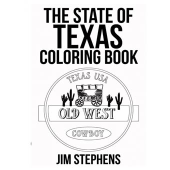Serie Única - The State Of Texas Coloring Book - 1