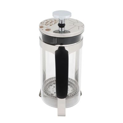 Cafetera De Émbolo Any Morning Espresso Plateado Y Blanco, 600 Ml