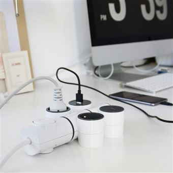 WATT & CO MODULOWATT extensión 1.20m con interruptor de encendido / apagado