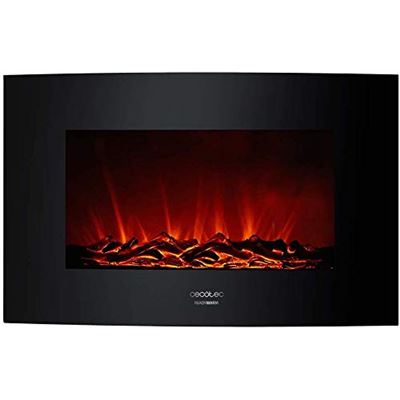 Chimenea Eléctrica Cecotec Ready Warm 3500 Curved Flames 2000w