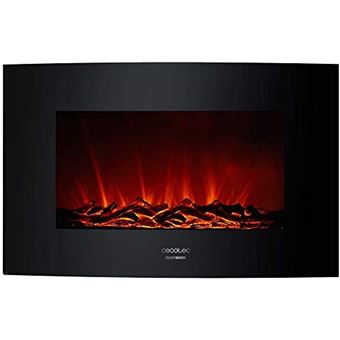 Chimenea eléctrica Cecotec Ready Warm 3500 Curved Flames 2000W