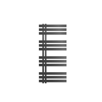 Radiador De Diseño Ecd Germany Iron Em 100x50cm Negro