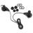Auriculares inalámbricos bluetooth en color negro - DURAGADGET_0