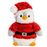 Peluche Pinguino Pompon Santa Soft 23cm_0
