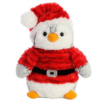 Peluche Pinguino Pompon Santa Soft 23cm