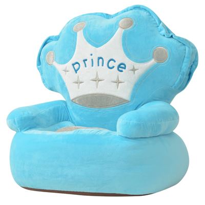 Silla De Peluche Para Niños Vidaxl Príncipe Azul