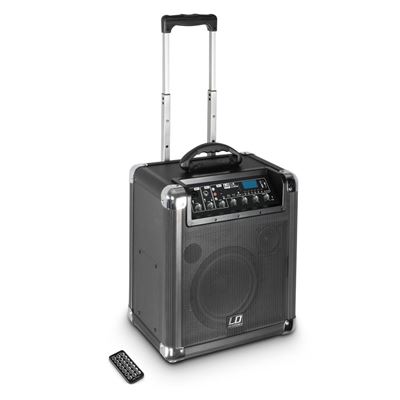 Caja Amplificada a baterias 8in 50W Bluetooth