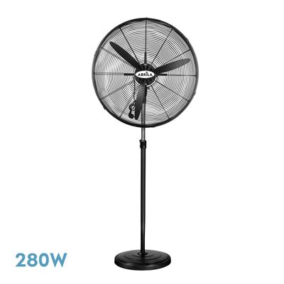 Ventilador Industrial Fabrilamp De Pie Tormenta Regulable Fijo Y Giratorio 280w Motor Ac 3 Velocidades