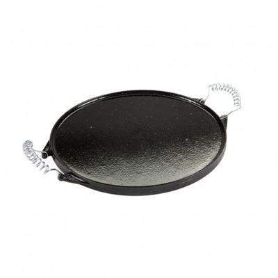 Plancha Hierro Fundido Esmaltada Redonda Ø 42 Cm.