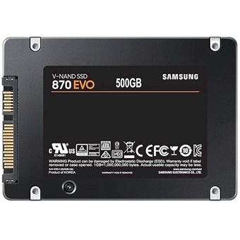 Disco Duro SSD Samsung 870 EVO, 2.5'', 500GB - 1