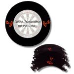 Dartboard surrounds Puzzle protector de Pared Terciopelo Karella