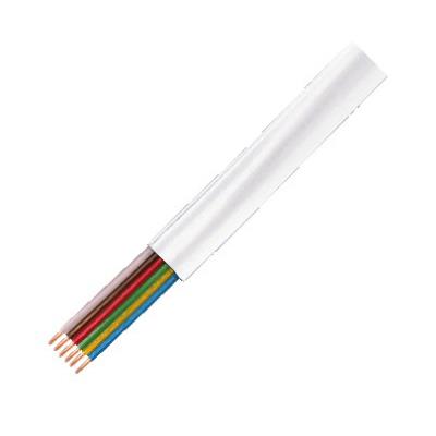 Cable Plano Modular logilink 6 hilos color blanco 100 cm06w