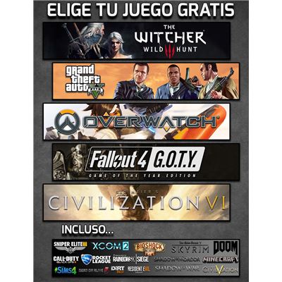 Vibox V Pc Gaming Con Un Juego Gratuito Windows 10 Pack Monitor Wifi 6 Core Intel I5 Procesador Nvidia Gtx 1650 Super 4go Tarjeta Grafica 16go Ram Vibox V Pc Gaming Con Un Juego Gratuito Windows 10 Pack Monitor Wifi 6 Core Intel I5 Procesador Nvidia Gtx 1650 Super 4go Tarjeta Grafica 16go Ram