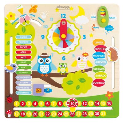 Juego Educativo De Madera Búhos - Woomax